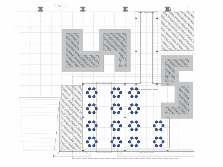 Pérgola del Edificio L - PLANOS - WEB-A-02 PLANTA AMUEBLADA